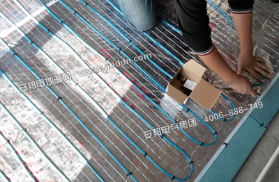 南京高档别墅电地暖工程（发热电缆）